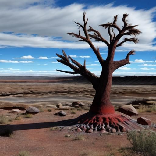 Petrified Forest Landscape