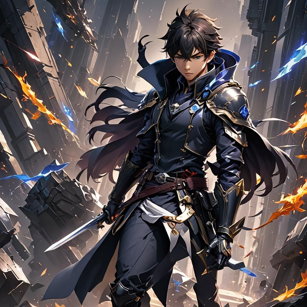 Solo Leveling: Detailed 3D Anime Art