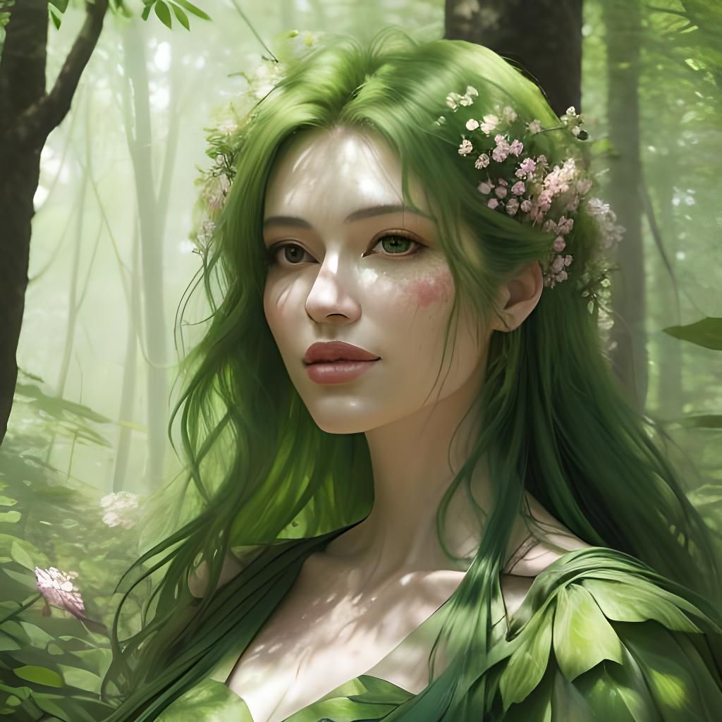 Abstract AI Image Generated From Simple Prompt