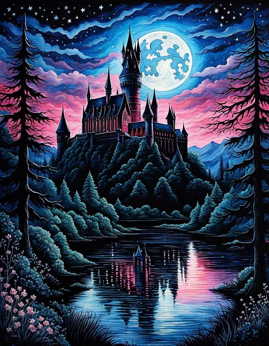 Gothic Style Hogwarts