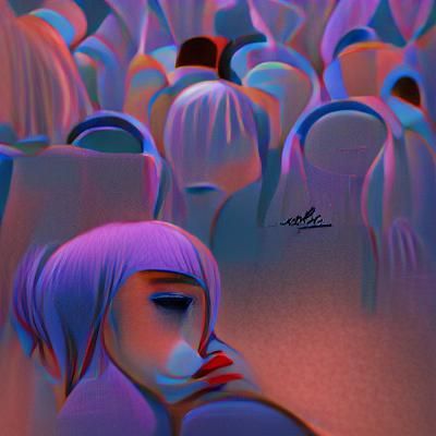 Loneliness in a Crowded Room: An AI Interpretation