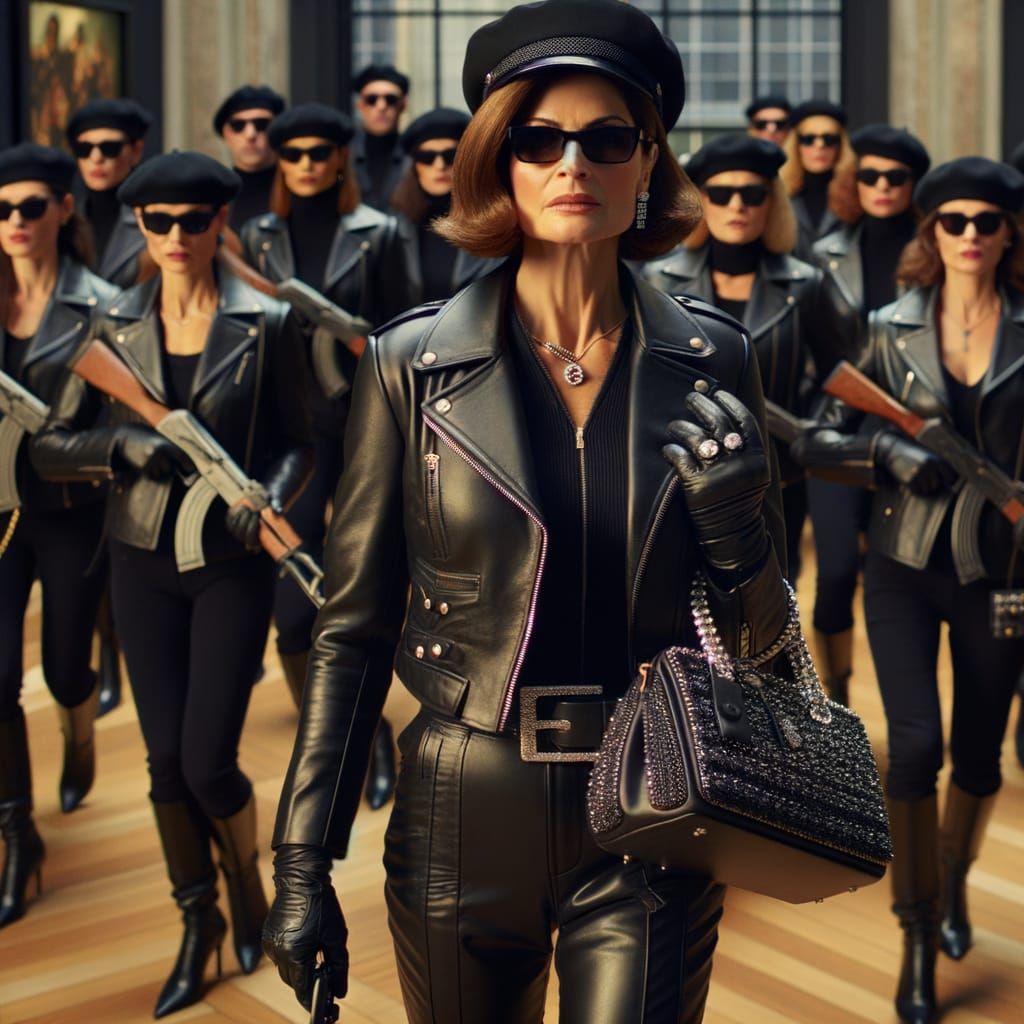 Leather-Clad Women Lead Stylish Museum Heist