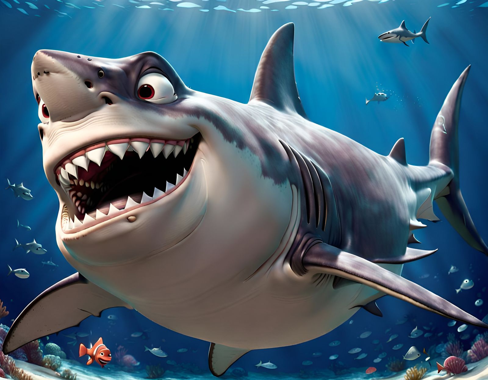 Happy Bruce the Shark from Finding Nemo by Pixar