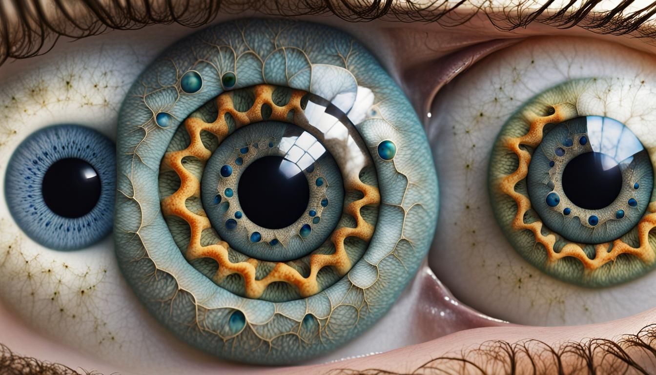 I got something in my eyes.