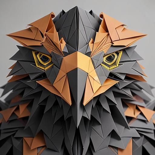 for some reason i picture an advanced AI folding much more complex origami art than a human can create.