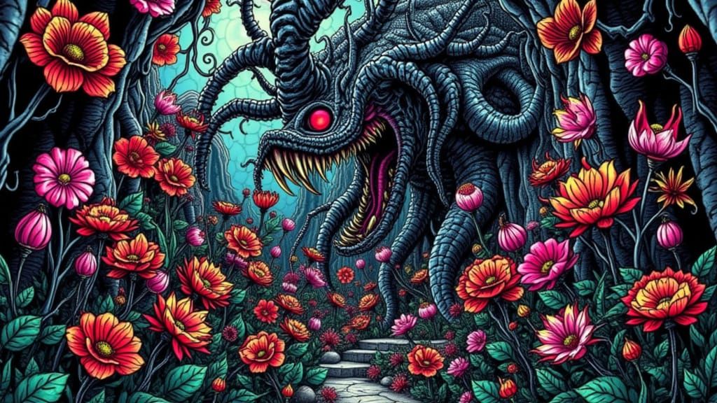 <lora:RS Monstrosity:1.0> centralised