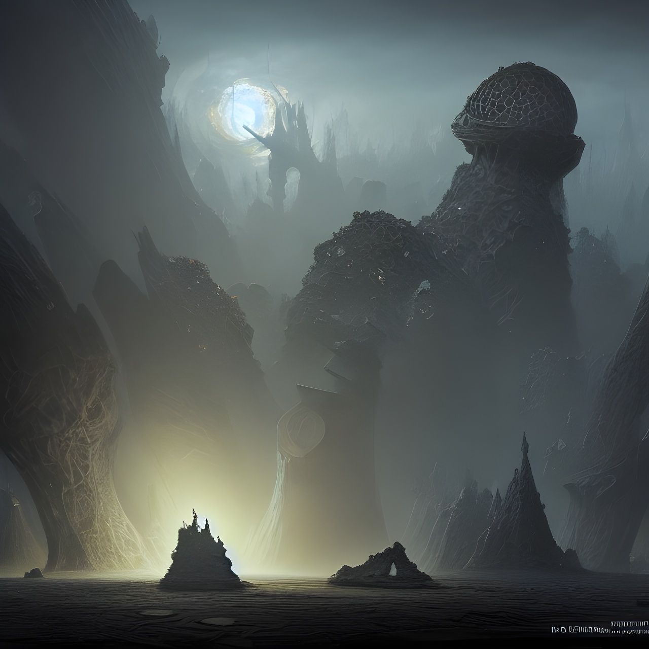 Futuristic Mycelium Kingdom: A Sci-Fi Masterpiece