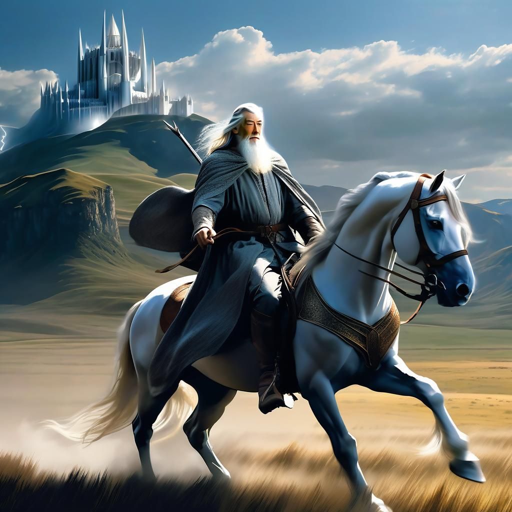 Gandalf Rides to Minas Tirith: WLOP Style