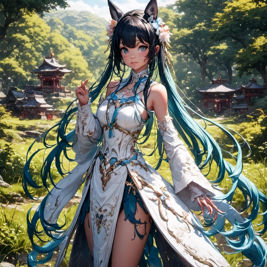 Anime Realism Xianxia Sect Disciple Portrait