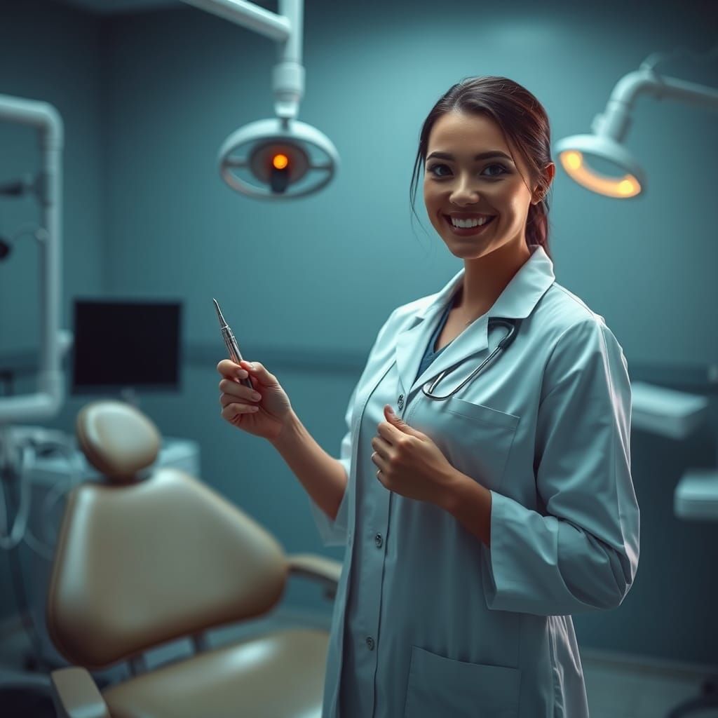 Het is altijd lente in de ogen van de tandartsassistente ... ♩♪♫♬ (Peter de Koning)