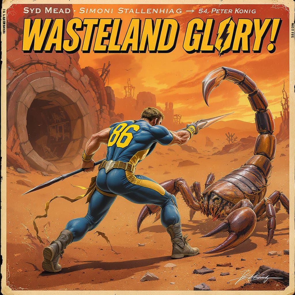 Wasteland Glory: Vault Dweller vs. Scorpion