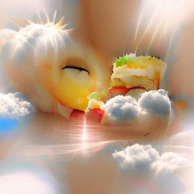 Heavenly Food in Divine Sunshine
