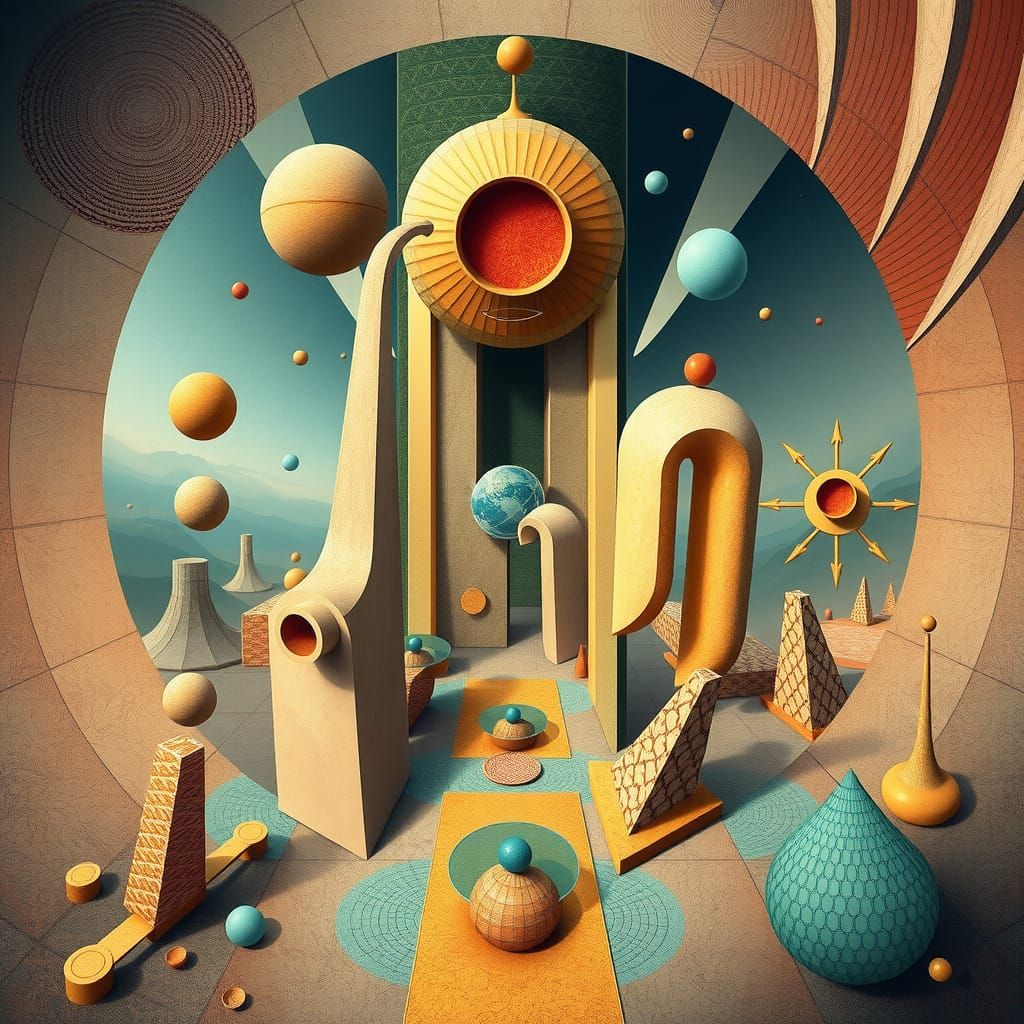 abstract and surreal