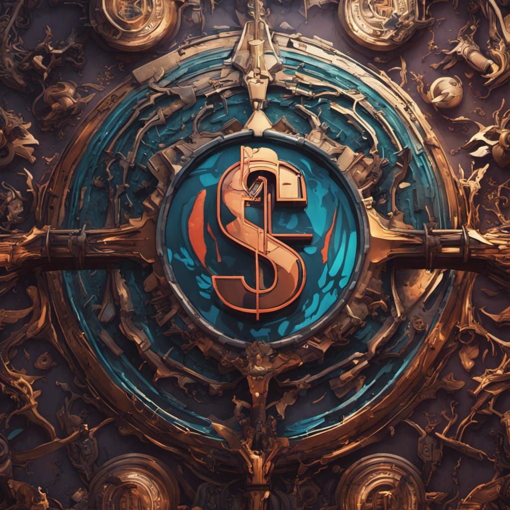 Hip Hop Logo Wallpaper in Detailed Matte Painting