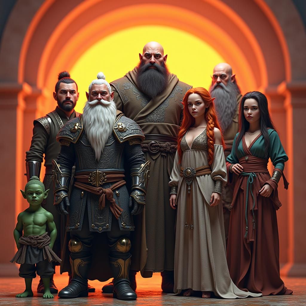 medieval fantasy characters