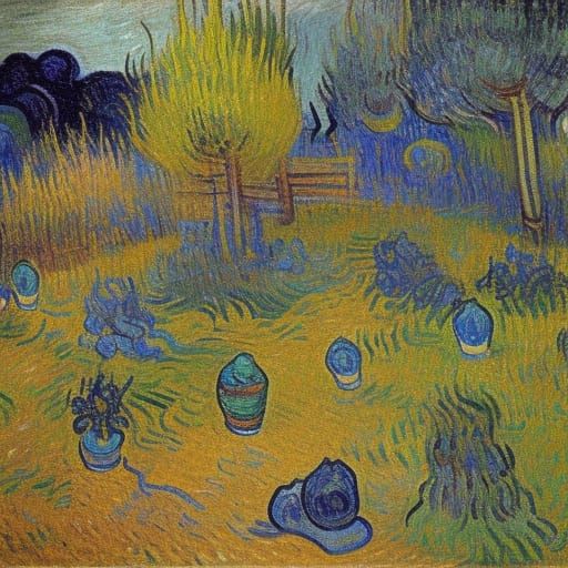Magical Plants and Wise Stones: Impressionistic Art
