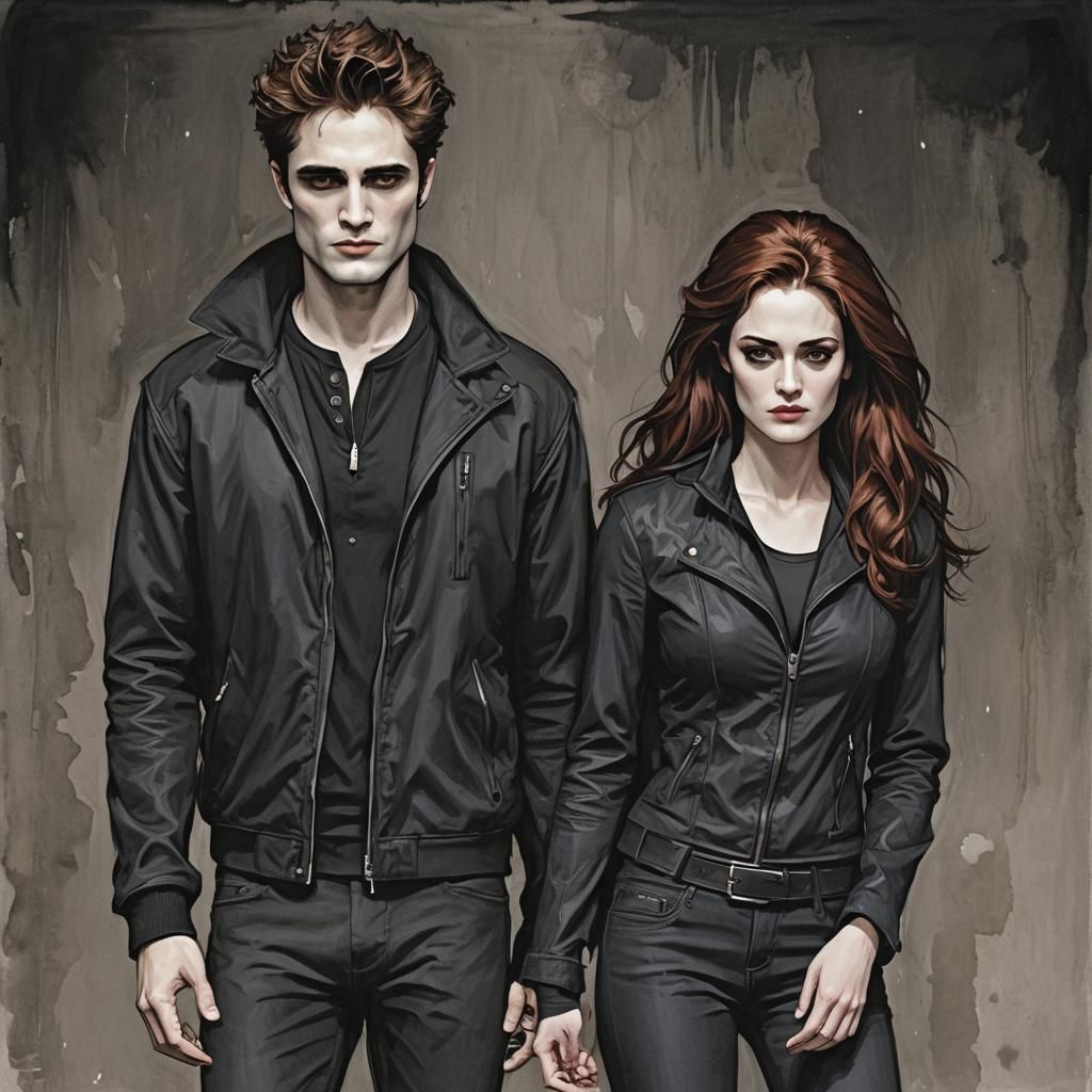 Edward and Bella Cullen