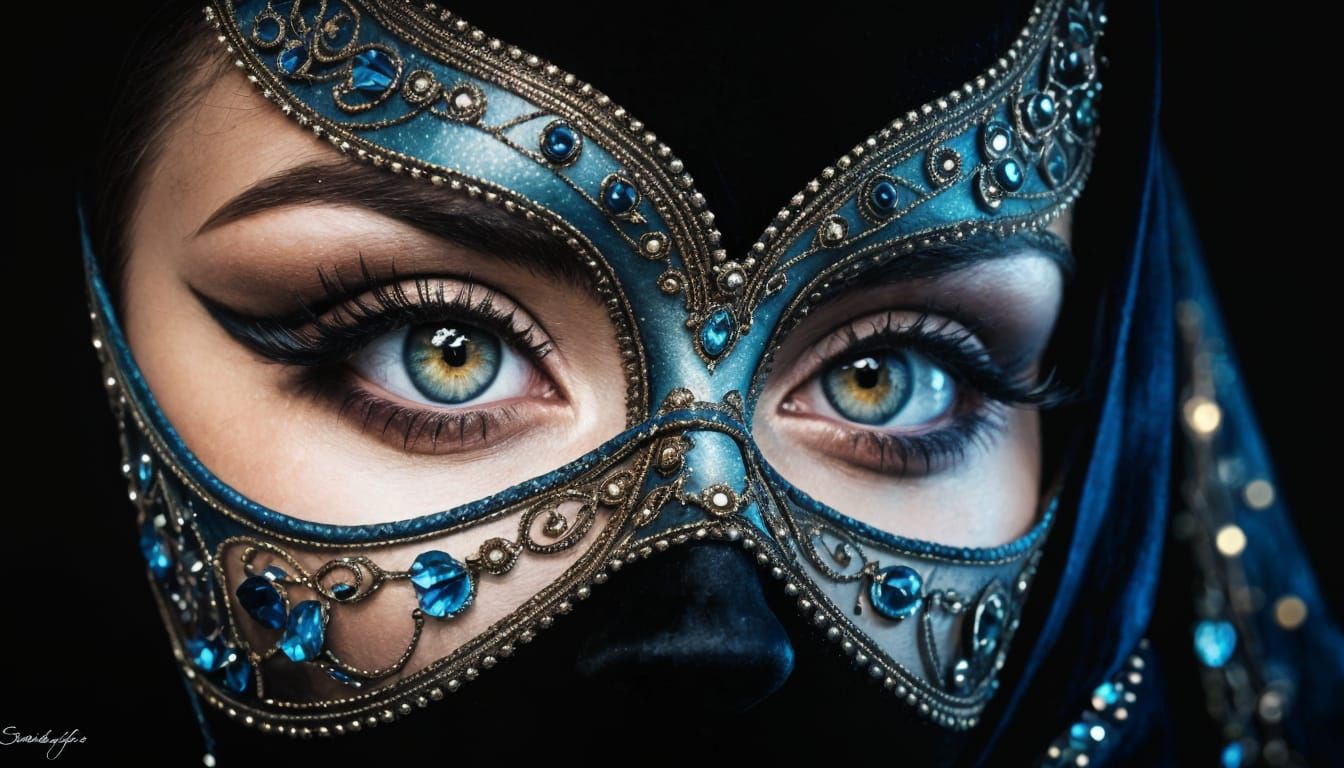 Expressive Eyes in Watercolour and Ink Artscape