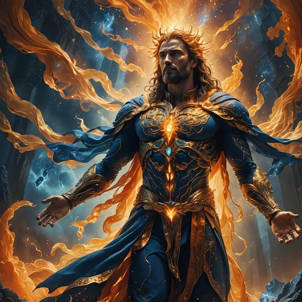 GOD METAMORPHIN INTO A MAN