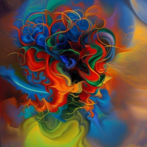 Solar System in Arcimboldo Style