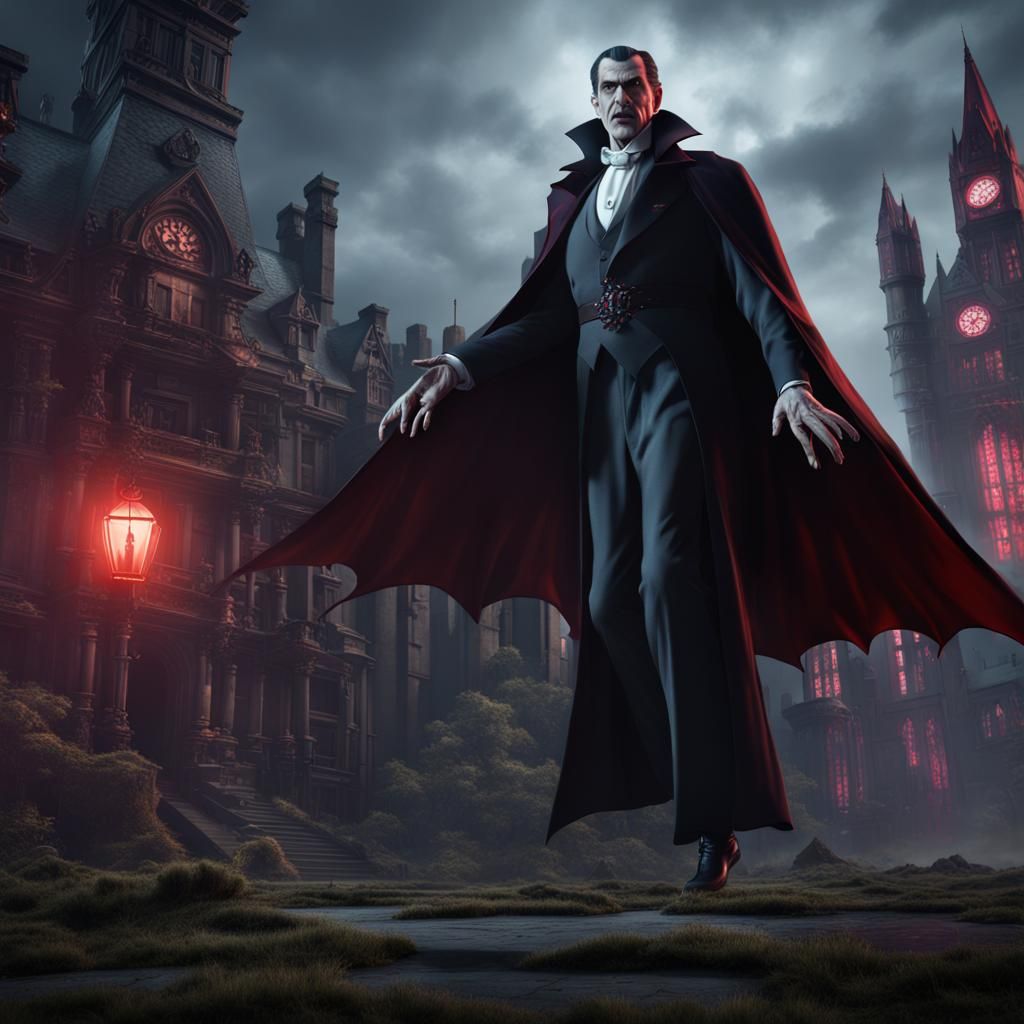 Dracula Hires the Ghostbusters: Fantasy Concept Art