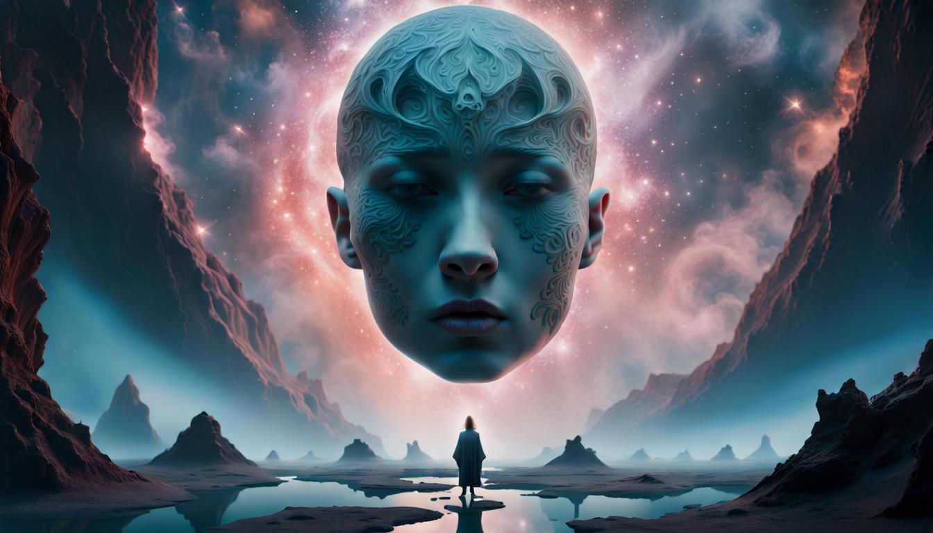 Ethereal Dreamscape in Abstract Cinematic Style