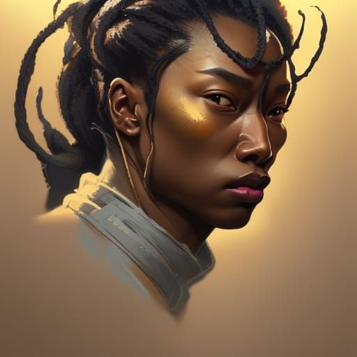 ODB Wu-Tang Portrait in Hyperdetailed Style