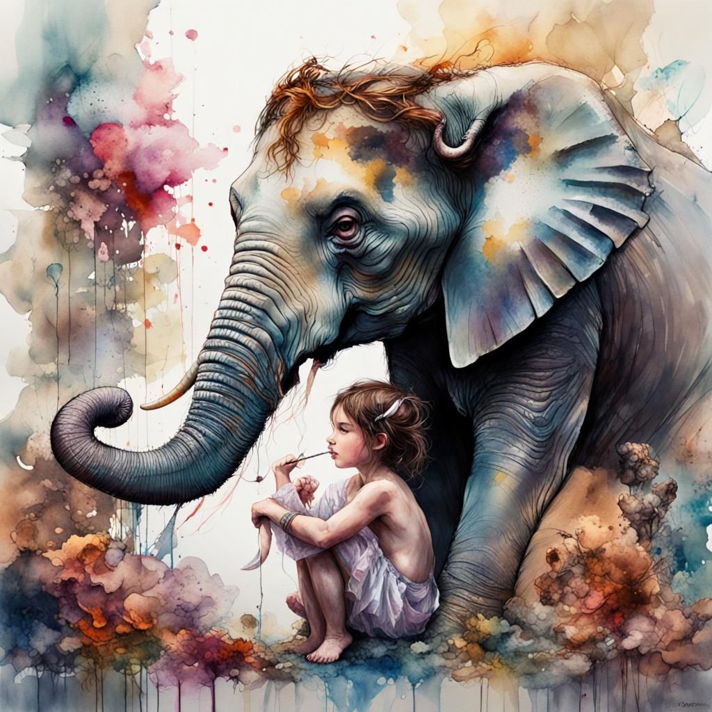 In love with elephants