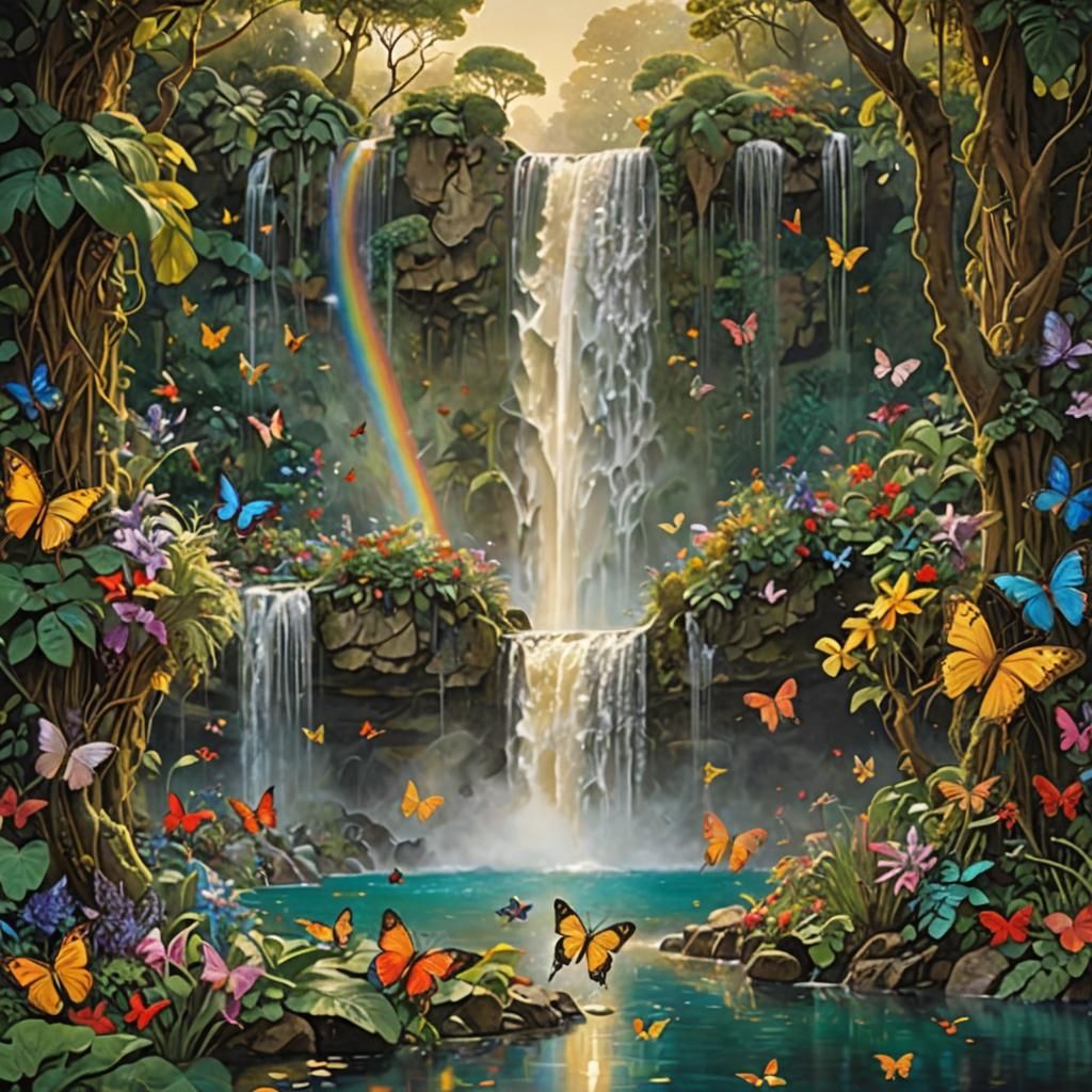 Butterfly Waterfall