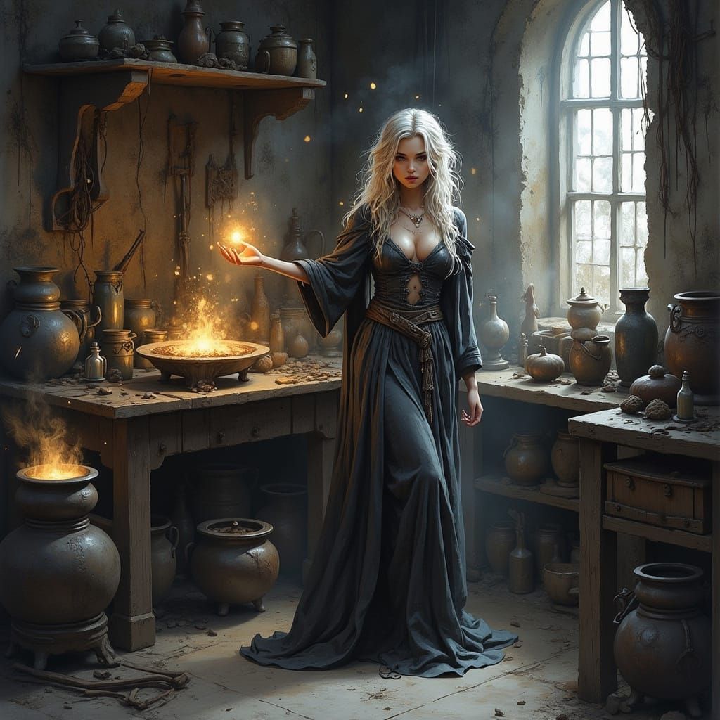 "And just what do you need a potion of invisibility for?"