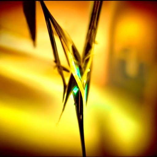 Golden Wheel in Neon Cyberpunk Field