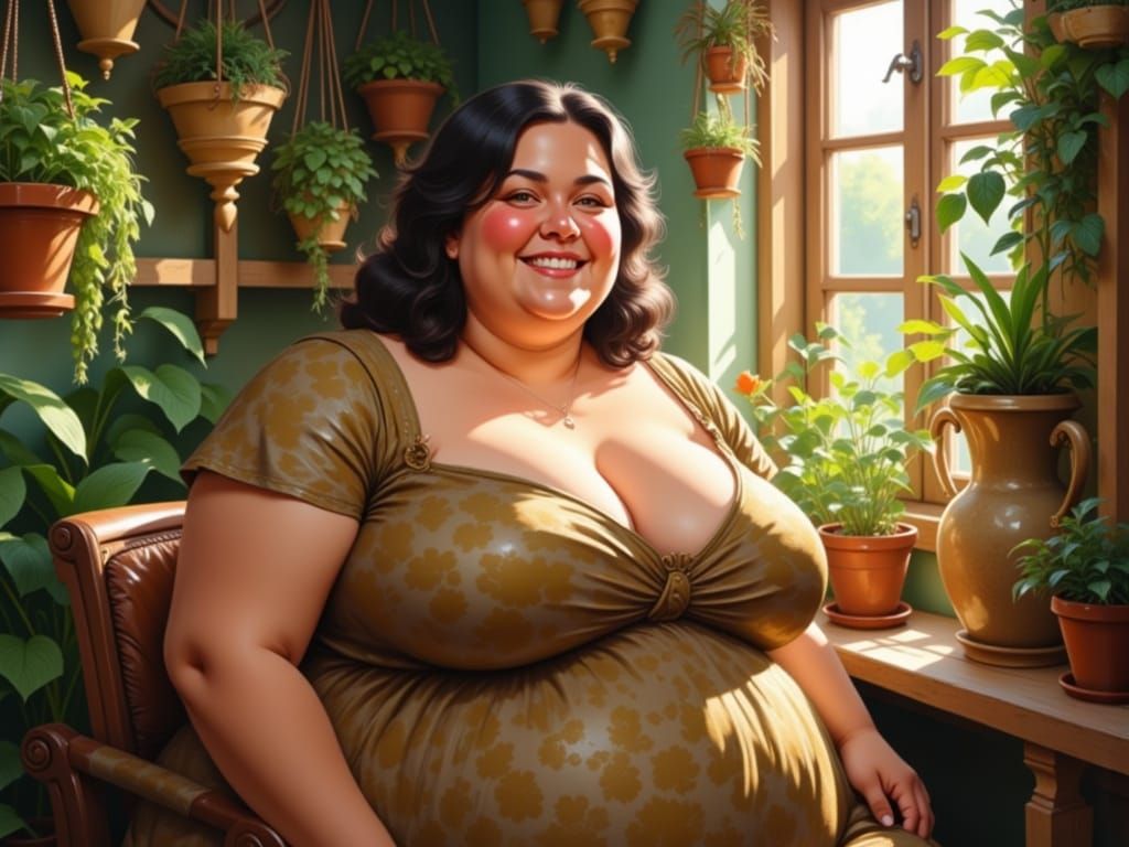 Semi-Realistic Dreamscapes of a Plant Lover