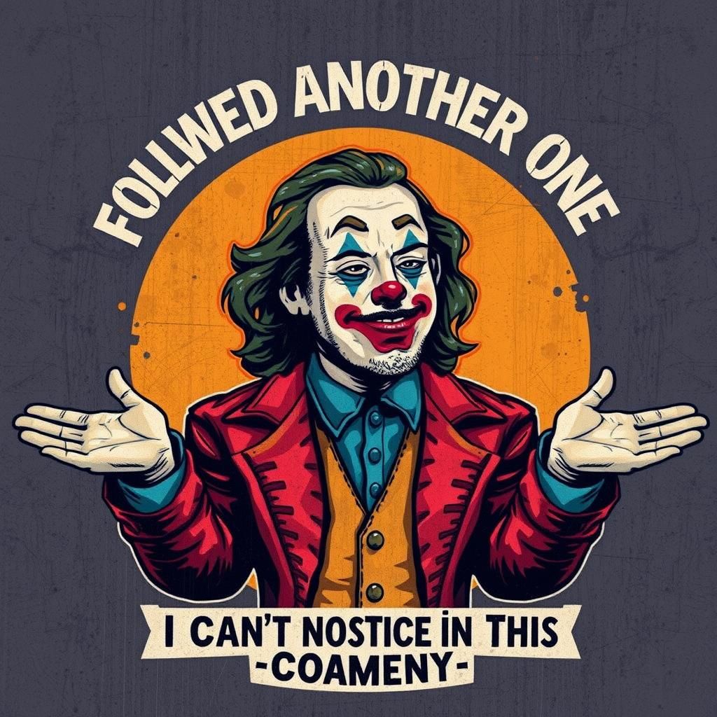 Pagliacci Shrugs in Dramatic Chiaroscuro