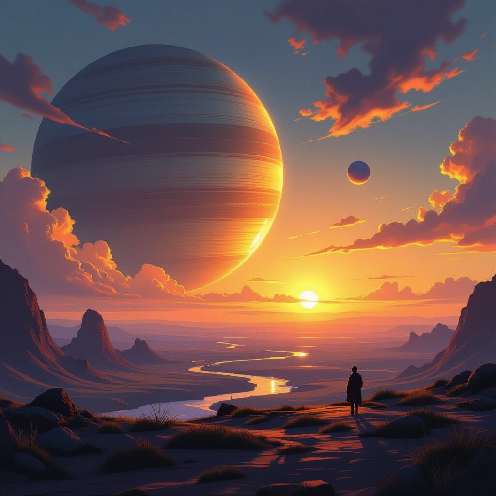 Epic Core World Cycles at Golden Hour