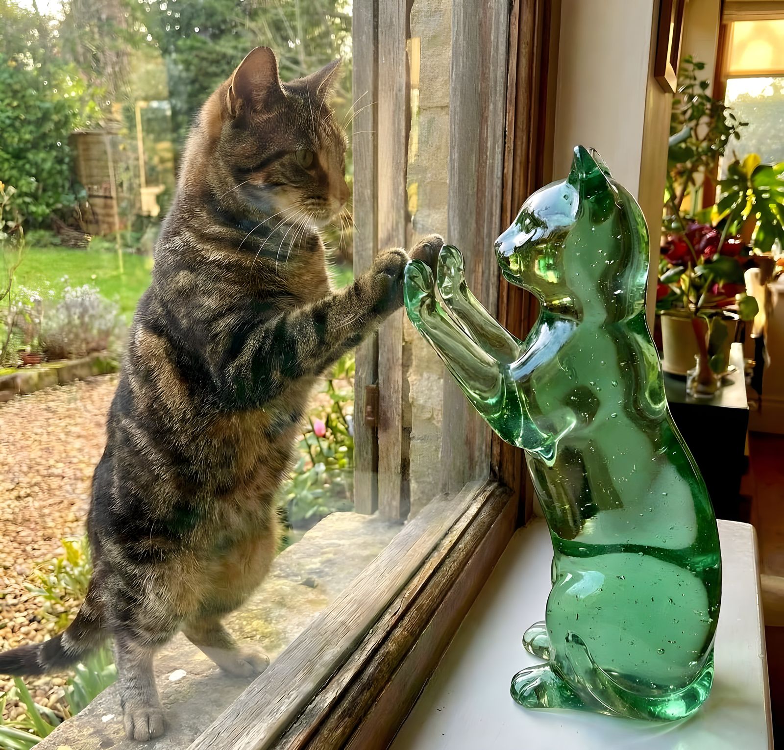 "Do you want to come out and play with me?"