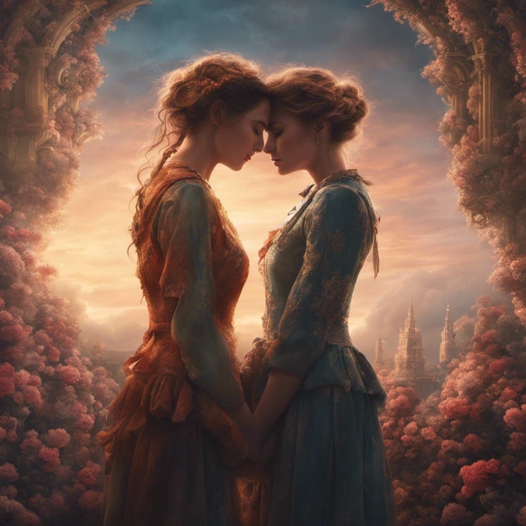 Radiant Embrace: A Joyful Connection