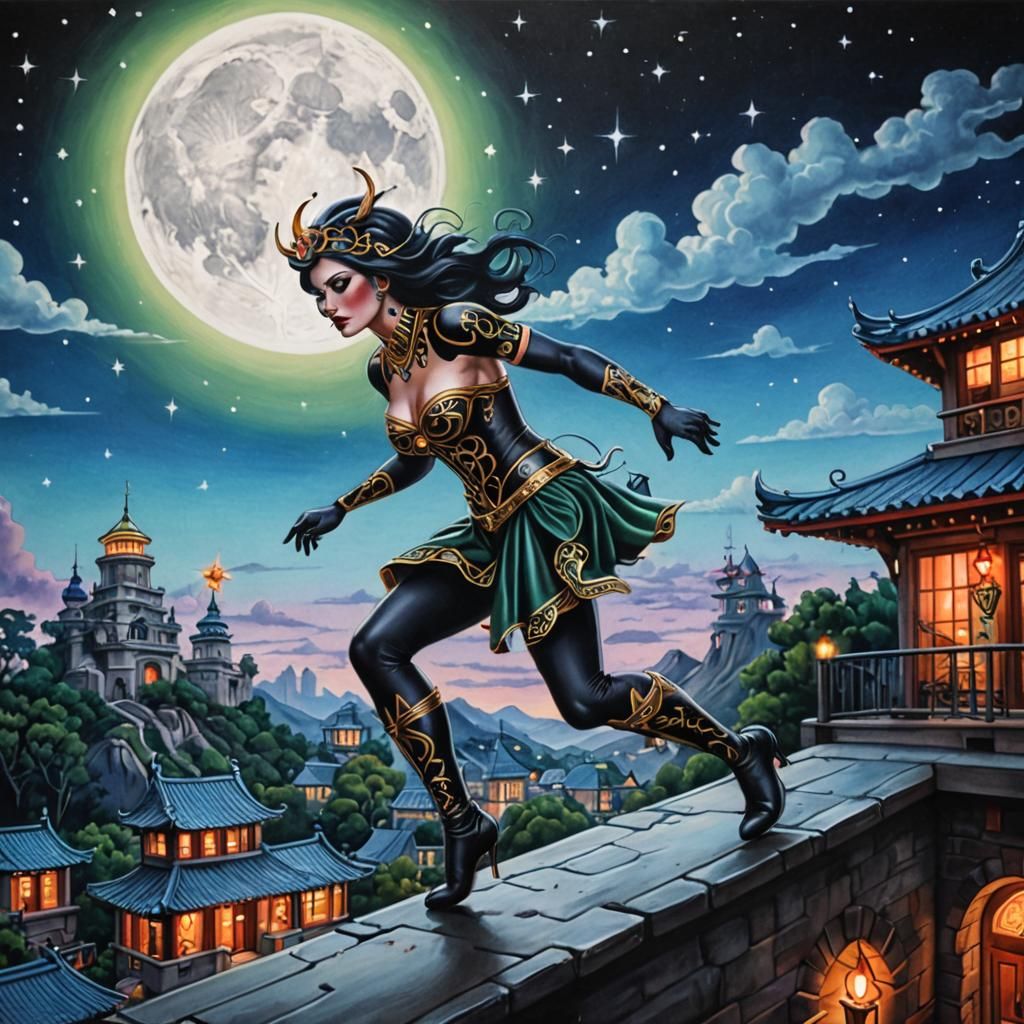 Lady Luck Tattoo Design: Classic Tattoo Art