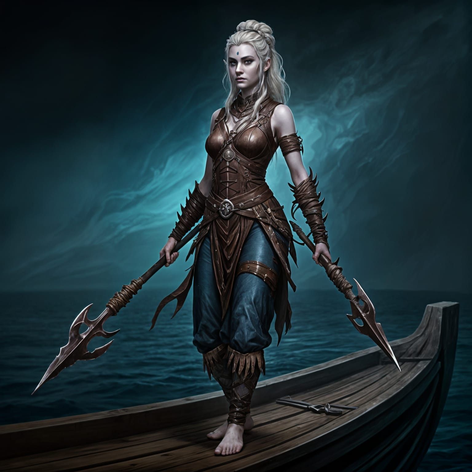 Drow Sailor: Huntress of the Abyss