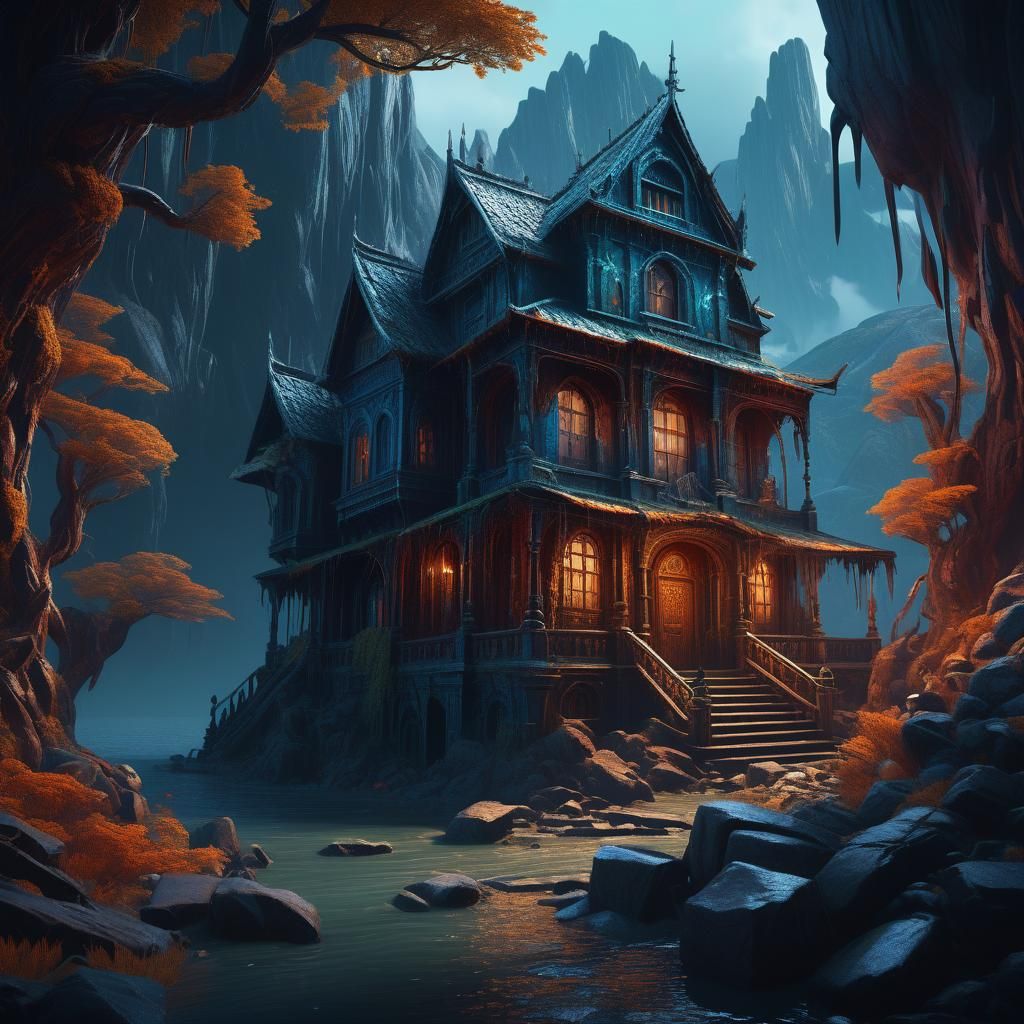 Fantastical Matte Painting: A Silent Scream for Help