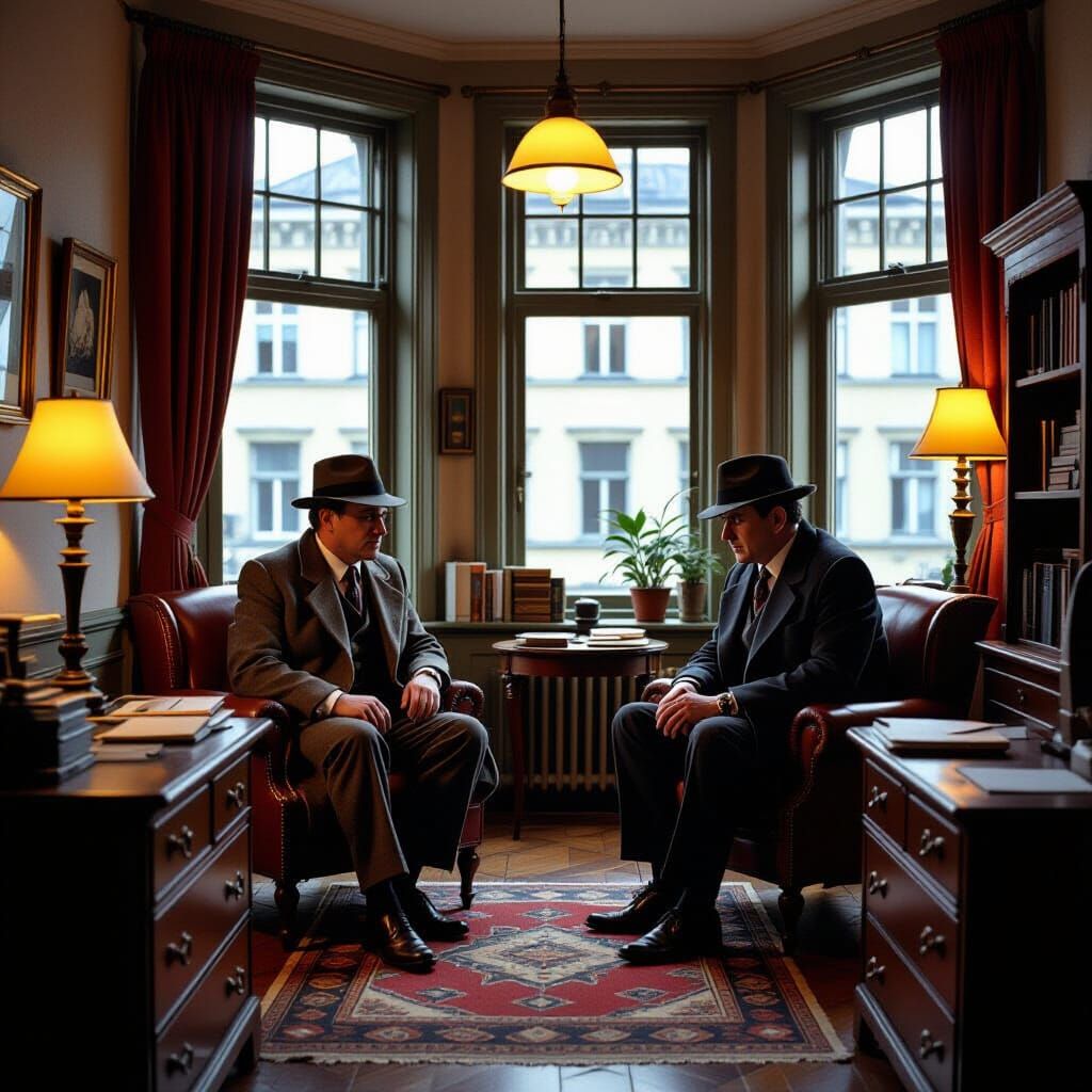 Humorous Hamburg Detectives in Cozy 90s German TV Style