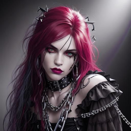 hells bells, a sweet angel pure pure vampire angel wearing c...