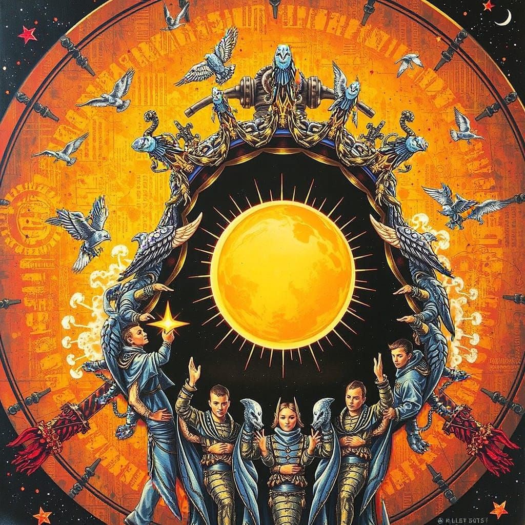 Surreal World Emerges from Abstract Prompt