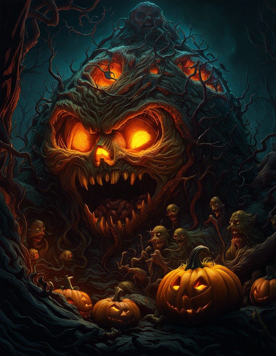 The Rotten Pumpkin Monster