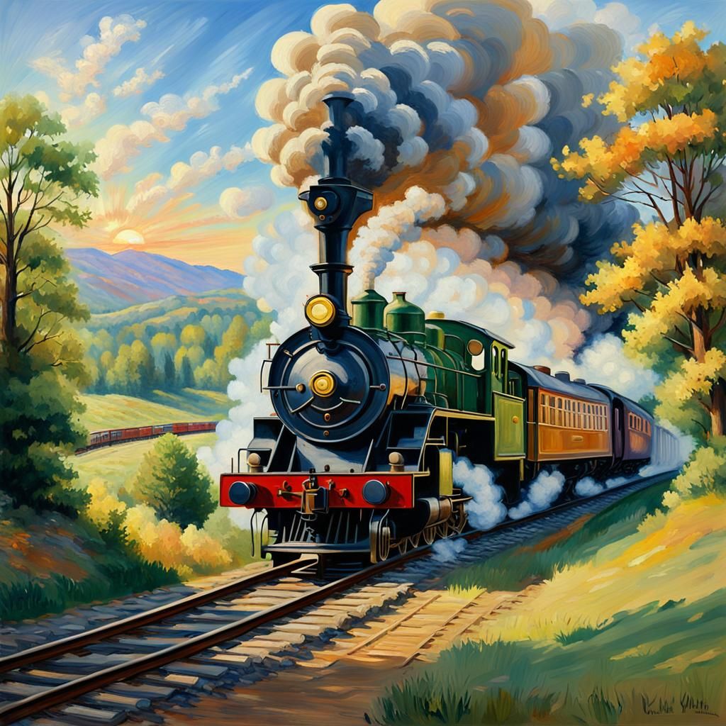 Steam locomotive