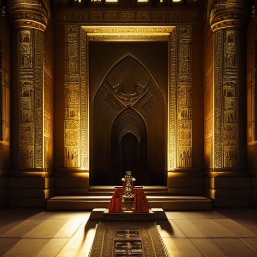 Ancient Egyptian Throne Room