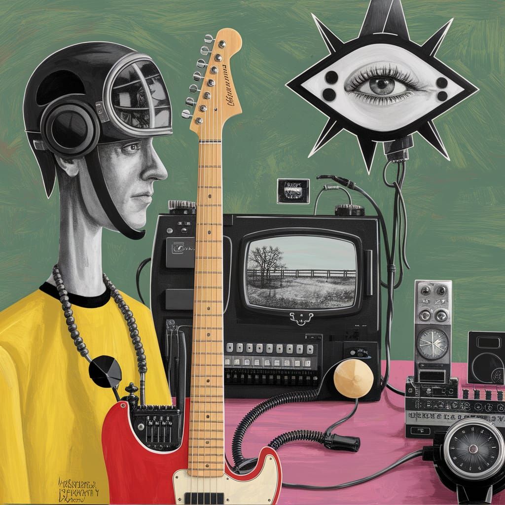 Surreal Future Nostalgia: Tomorrow's Past in Mixed Media