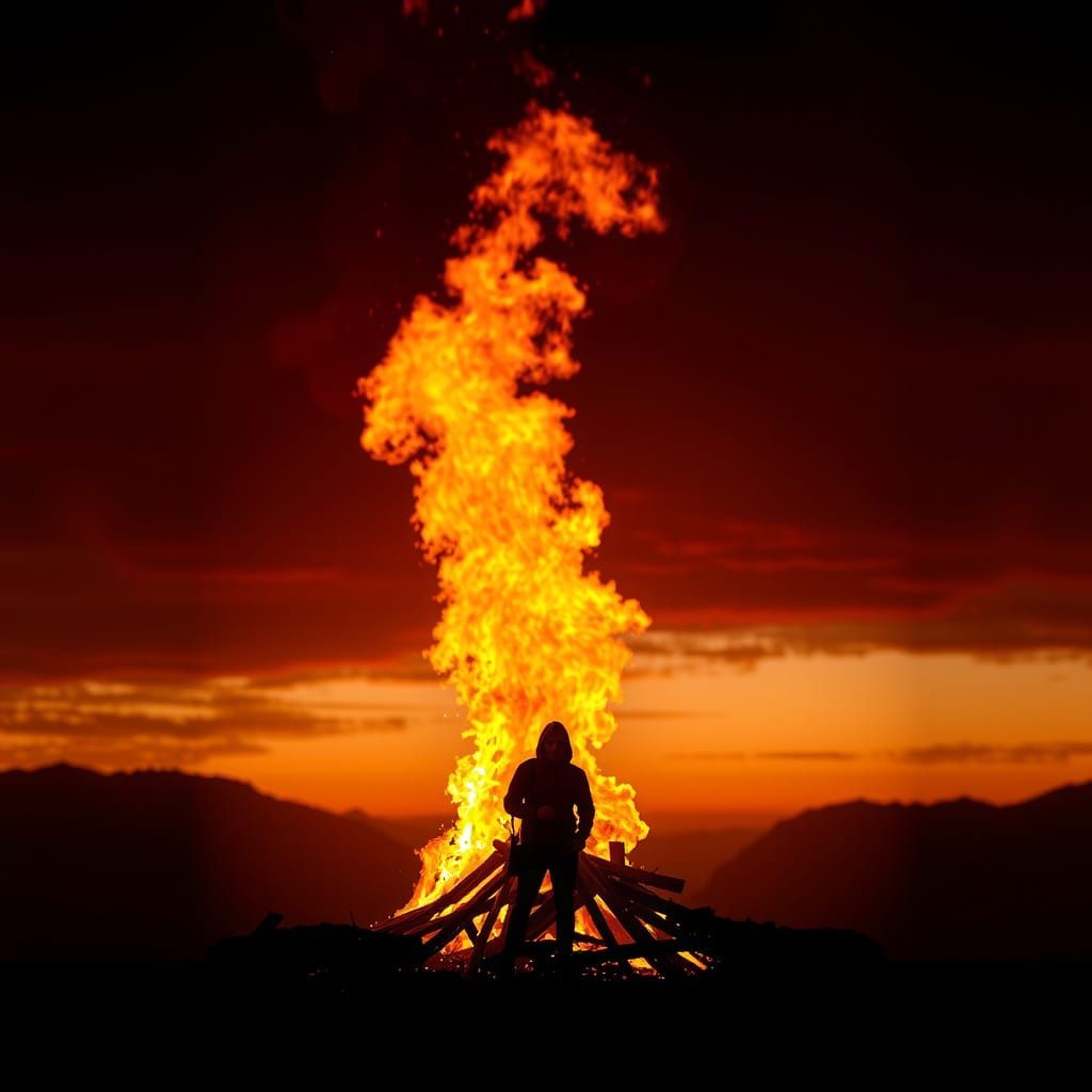 Inferno: A Fiery and Intense Scene