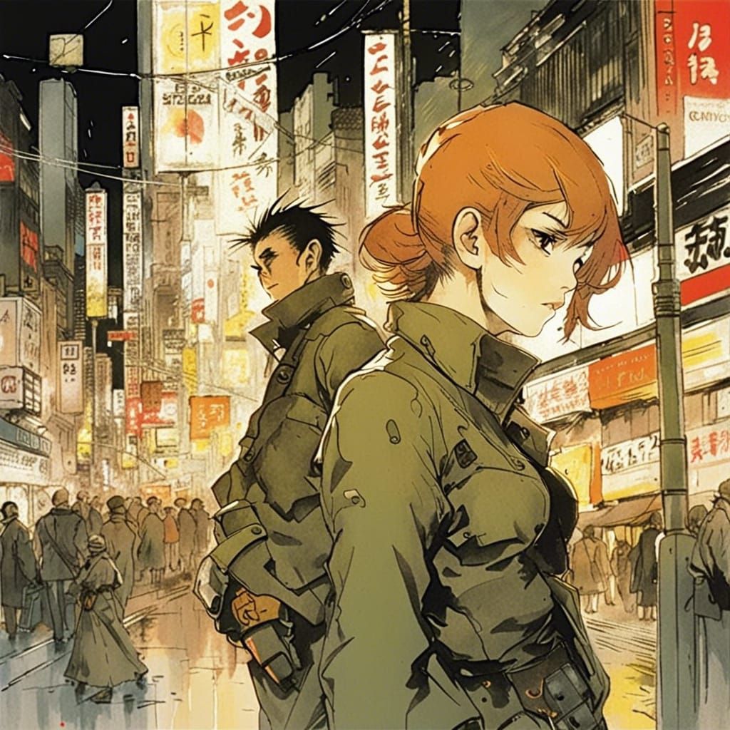 Tokyo's Dangerous Life: Digital Art