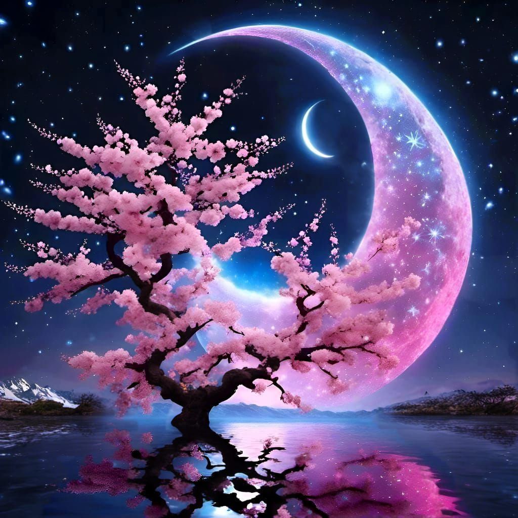 🌸🌛 cherry blossom moon 🌸🌛