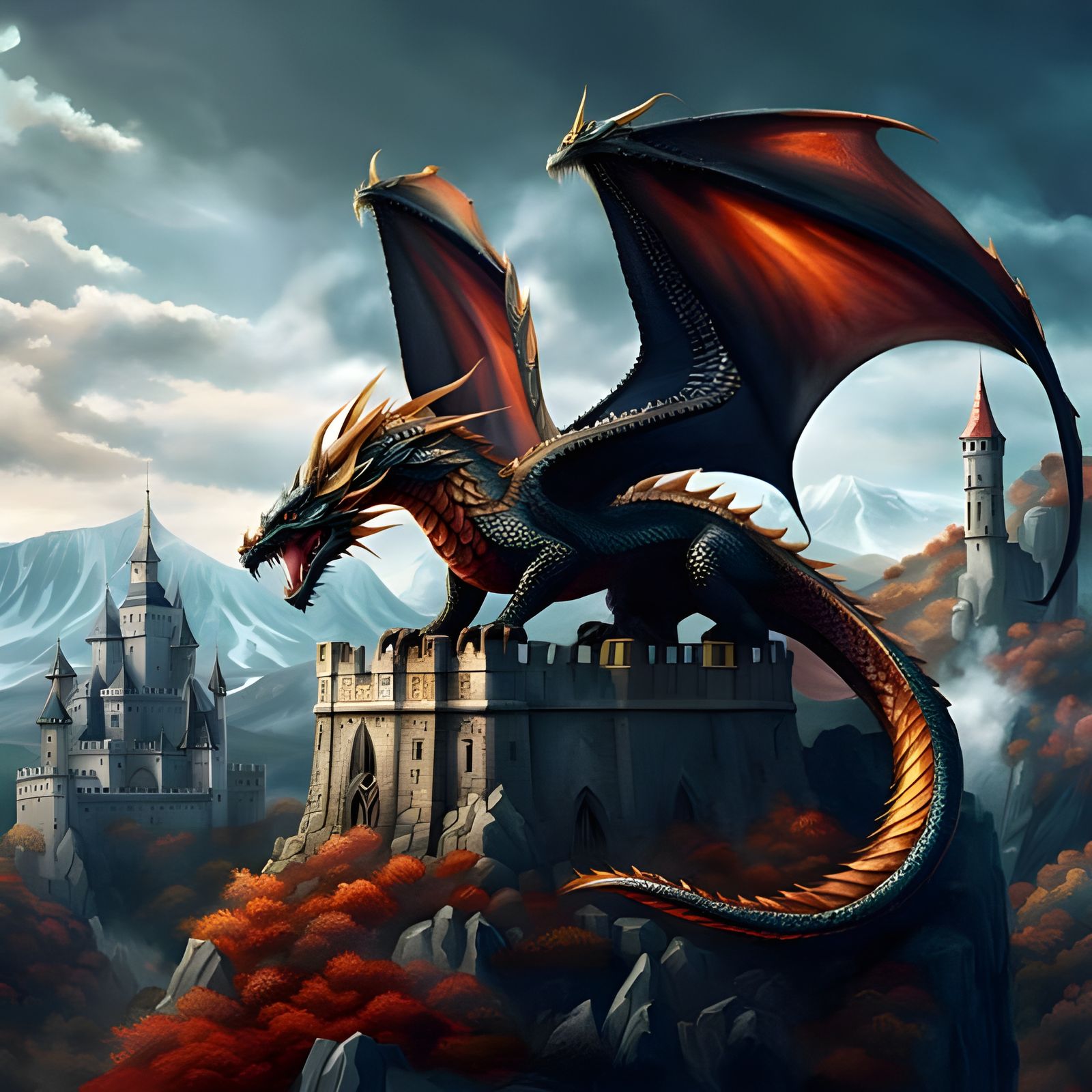 Truly Huge Dragon, Master of His Domain
